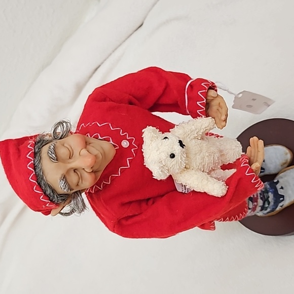 Collection Of The Masters 12 Elves Of Christmas SNUGGLES - Picture 8 of 14